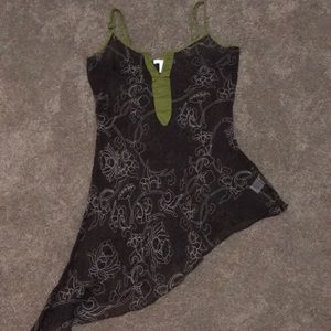 Calvin Klein Spaghetti strap blouse